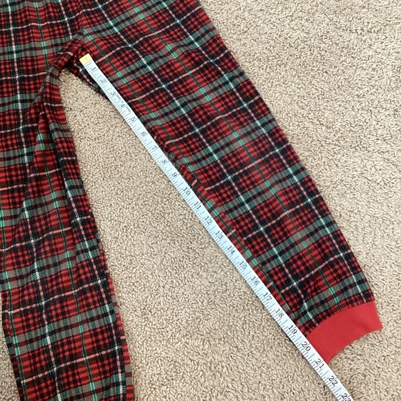 3/$15 🛍️ Cat & Jack red green plaid Christmas holiday pajama pants girls M 7/8 - Picture 5 of 6